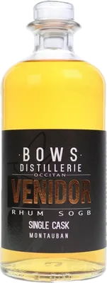 Bouteille de spiritueux : Venidor Rhum SOGB de la marque Bows