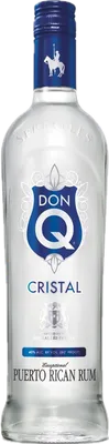 Bouteille de spiritueux : Cristal de la marque Don Q