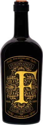 Bouteille de spiritueux : Gold Cap Gin de la marque Ferdinand's