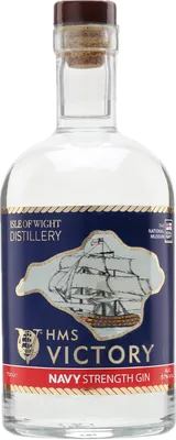 Bouteille de spiritueux : Navy Strength Gin de la marque HMS Victory