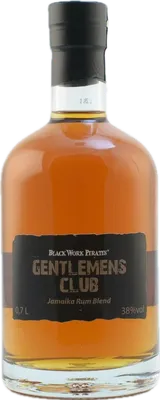 Bouteille de spiritueux : Gentlemen's Club Rumlikör de la marque Black Work Pirates