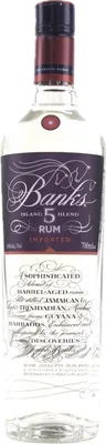 Bouteille de spiritueux : 5 Island Blend de la marque Banks