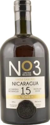 Bouteille de spiritueux : No3 Nicaragua 15 Years de la marque Ekte Rum