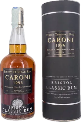Bouteille de spiritueux : 1996 de la marque Caroni