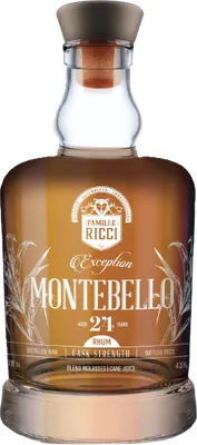 Bouteille de spiritueux : Exception Montebello 24 ans de la marque Famille Ricci