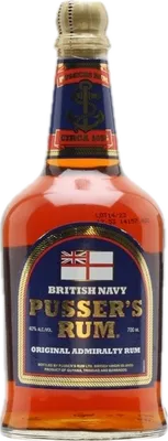 Bouteille de spiritueux : Original Admiralty Blue Label de la marque Pusser's