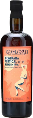 Bouteille de spiritueux : Demerara Vertical 03-04 (2020) de la marque Samaroli