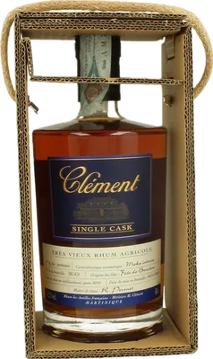 Bouteille de spiritueux : Single Cask Moka Intense de la marque Clément