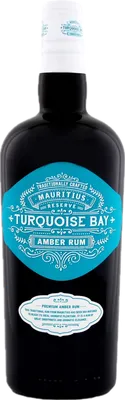 Bouteille de spiritueux : Turquoise Bay Amber Rum de la marque Odevie SAS