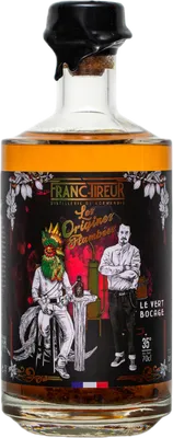 Bouteille de spiritueux : Le Flambé de la marque Franc-Tireur