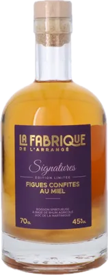 Bouteille de spiritueux : Signatures - Figues Confites au Miel de la marque La Fabrique de l’Arrangé