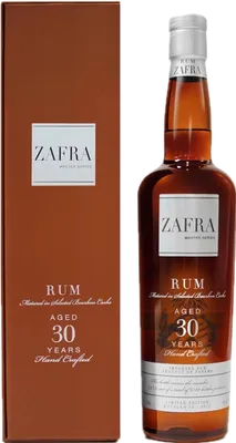 Bouteille de spiritueux : Master Series Aged 30 Years de la marque Zafra