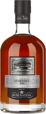 Bouteille de spiritueux : Demerara Rum Solera No. 14 2017 de la marque Rum Nation