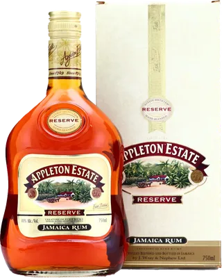 Bouteille de spiritueux : Reserve Blend (US Import) de la marque Appleton Estate