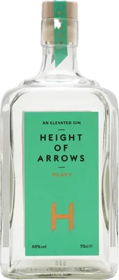 Bouteille de spiritueux : Heavy Gin de la marque Height of Arrows