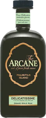 Bouteille de spiritueux : Delicatissime de la marque Arcane