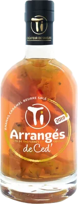 Bouteille de spiritueux : Ti Arrangé Ananas Caramel Beurre Salé de la marque Les Rhums de Ced'