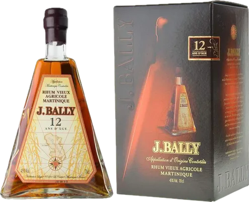 Bouteille de spiritueux : Pyramide 12 Ans de la marque J. Bally