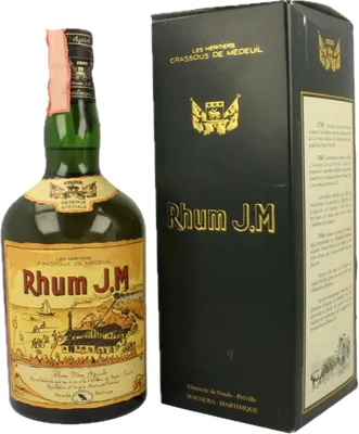 Bouteille de spiritueux : Rhum Vieux Agricole Vintage de la marque Rhum J.M