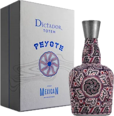 Bouteille de spiritueux : Peyote M 2023/13 Púrpura y Rojo 1998 de la marque Dictador