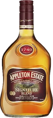 Bouteille de spiritueux : Signature Blend de la marque Appleton Estate