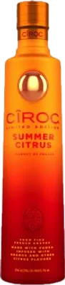 Bouteille de spiritueux : Summer Citrus de la marque Cîroc