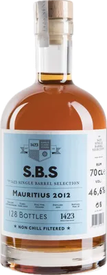 Bouteille de spiritueux : Mauritius de la marque S.B.S