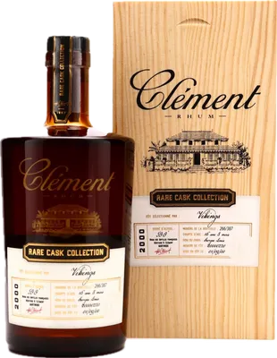 Bouteille de spiritueux : Rare Cask Collection Vikings de la marque Clément