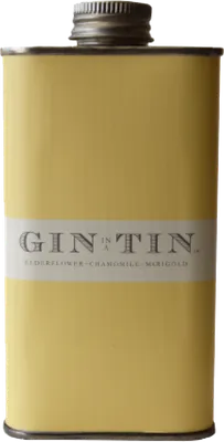 Bouteille de spiritueux : No. 5 - Elderflower, Chamomile & Marigold de la marque Gin In A Tin