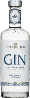 Bouteille de spiritueux : Just Juniper Berry de la marque Triple Three