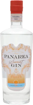 Bouteille de spiritueux : Sunset Gin de la marque Panarea