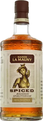 Bouteille de spiritueux : Spiced de la marque Maison La Mauny