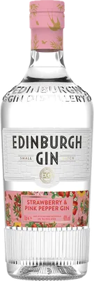 Bouteille de spiritueux : Strawberry & Pink Pepper de la marque Edinburgh