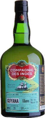 Bouteille de spiritueux : Guyana de la marque Port Mourant