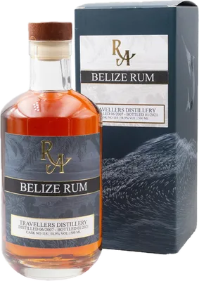 Bouteille de spiritueux : Belize Rum de la marque Rum Artesanal