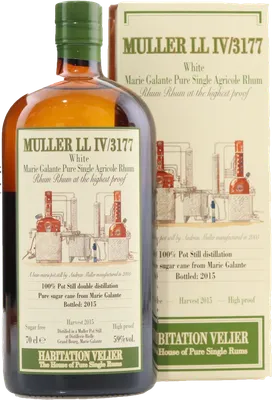 Bouteille de spiritueux : Muller LL IV/3177 de la marque Bielle