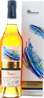 Bouteille de spiritueux : Omaggio de la marque Savanna