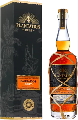 Bouteille de spiritueux : Barbados de la marque Plantation