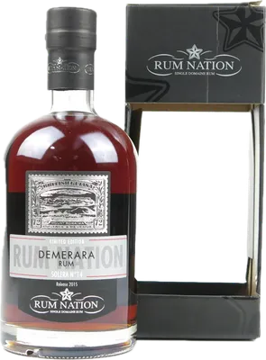 Bouteille de spiritueux : Demerara Rum Solera No. 14 2015 de la marque Rum Nation