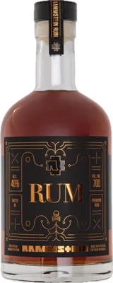 Bouteille de spiritueux : Premium Rum de la marque SBS (The 1423 Single Barrel Selection)