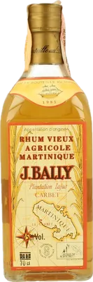 Bouteille de spiritueux : Plantation Lajus du Carbet de la marque J. Bally