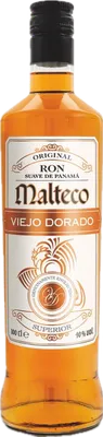 Bouteille de spiritueux : Malteco Viejo Dorado de la marque Bodegas de America S.A