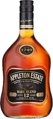 Bouteille de spiritueux : Rare Blend 12 Years de la marque Appleton Estate