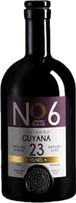 Bouteille de spiritueux : No6 Guyana 23 Years de la marque Ekte Rum