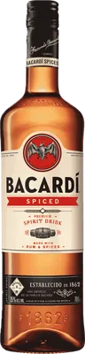 Bouteille de spiritueux : Spiced de la marque Bacardi