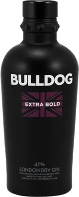 Bouteille de spiritueux : Bulldog Extra Bold de la marque Bulldog