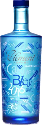 Bouteille de spiritueux : Canne Bleue de la marque Clément