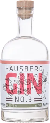 Bouteille de spiritueux : Gin No.3 de la marque Hausberg