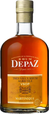 Bouteille de spiritueux : VSOP Spéciale Réserve de la marque Depaz