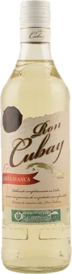Bouteille de spiritueux : Ron Cubay Carta Blanca de la marque Cuba Ron S.A.